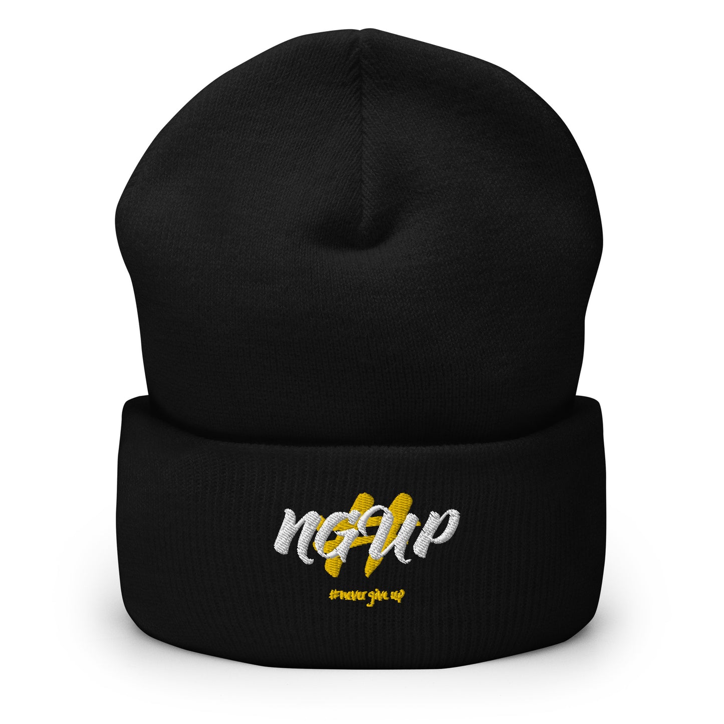 Bonnet "NEVER GIVE UP"