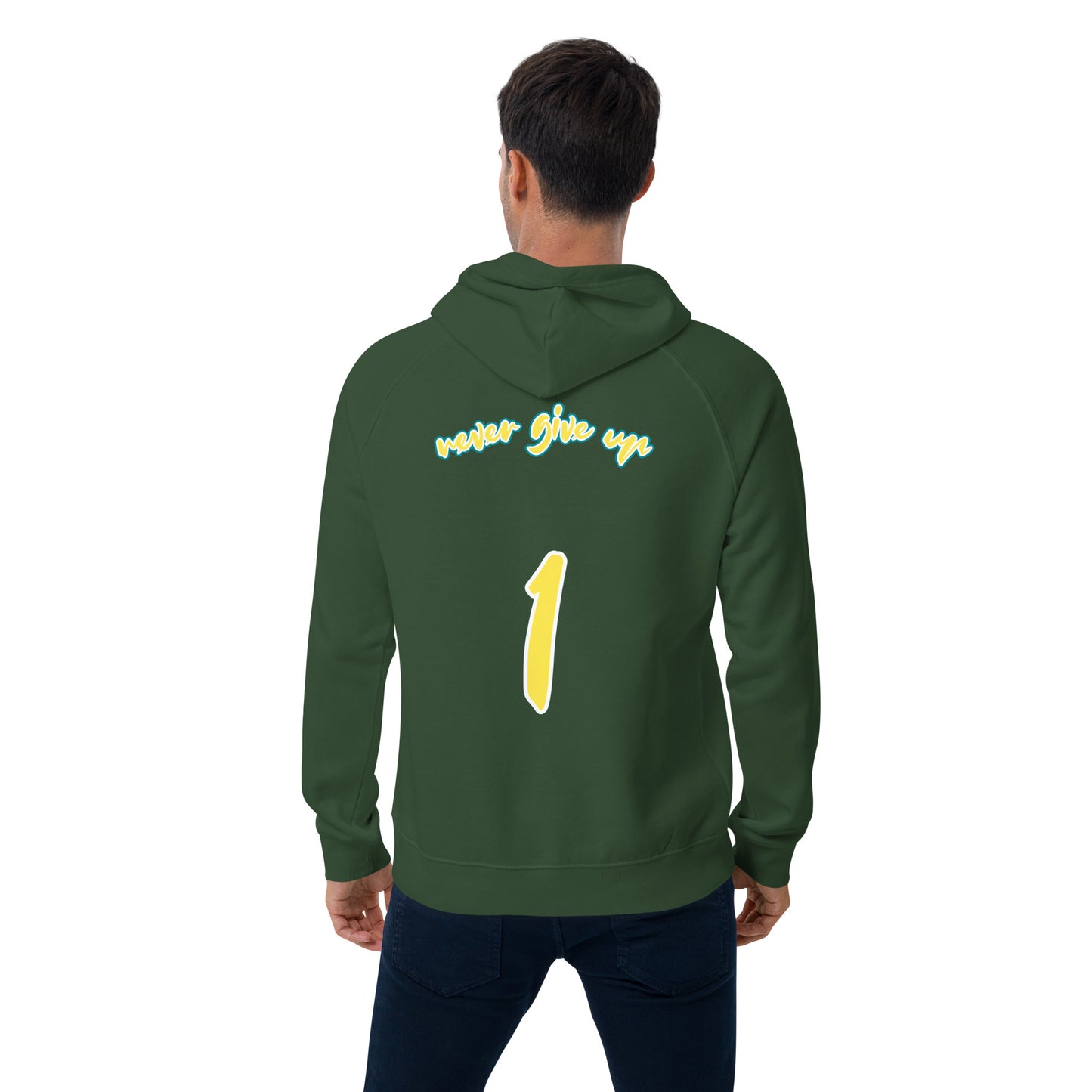 Sweat à capuche "never give up" #ngup