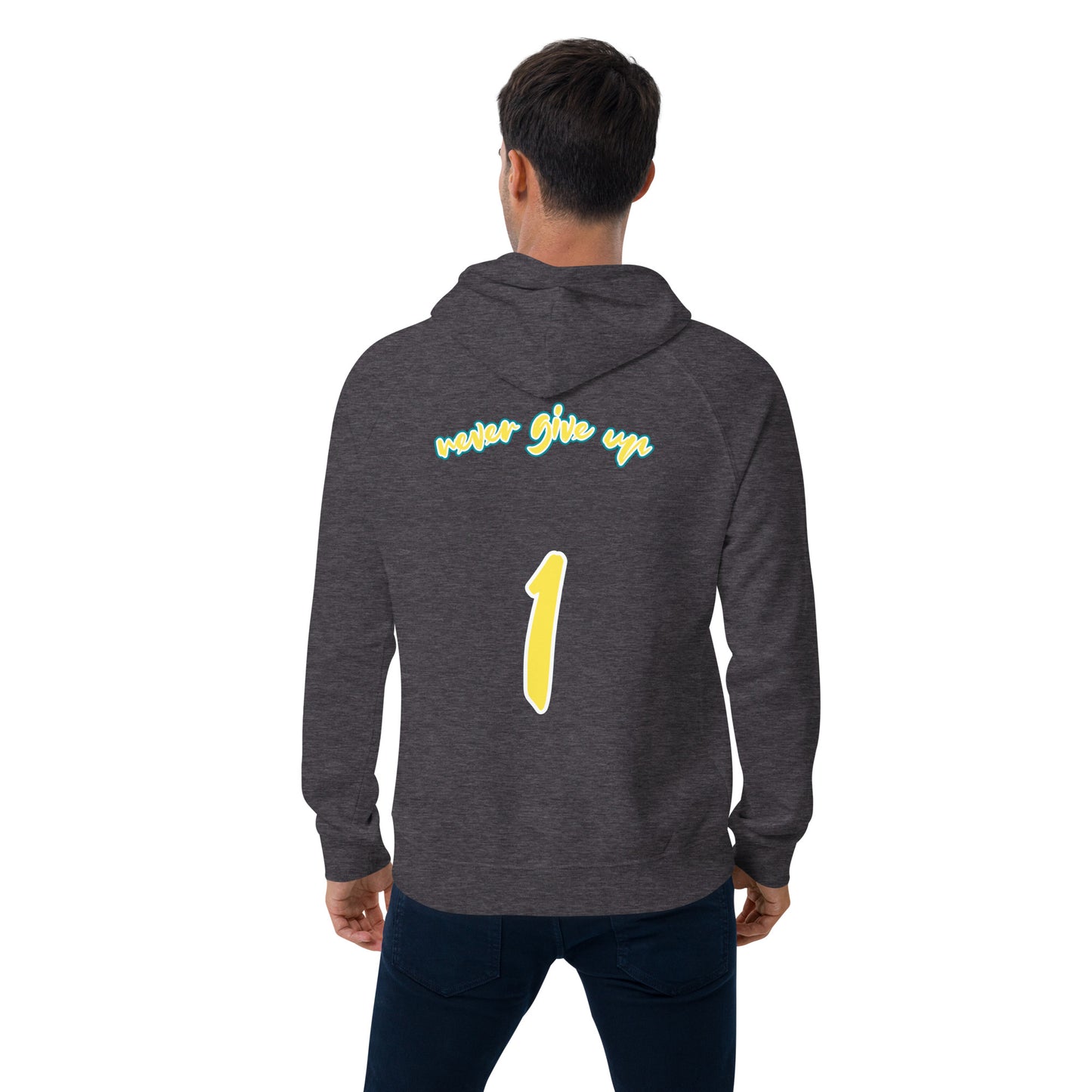 Sweat à capuche "never give up" #ngup