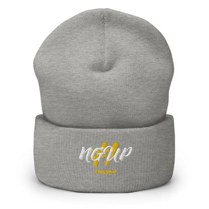 Bonnet "NEVER GIVE UP"