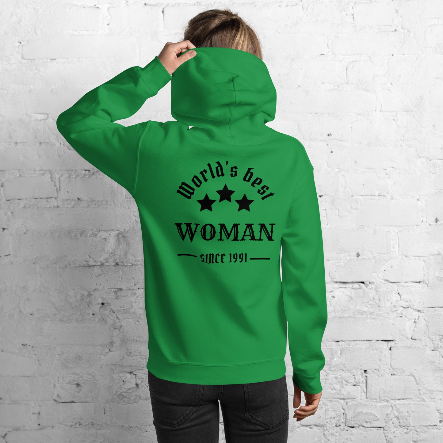 Sweat à capuche "World Best Woman" #ngup