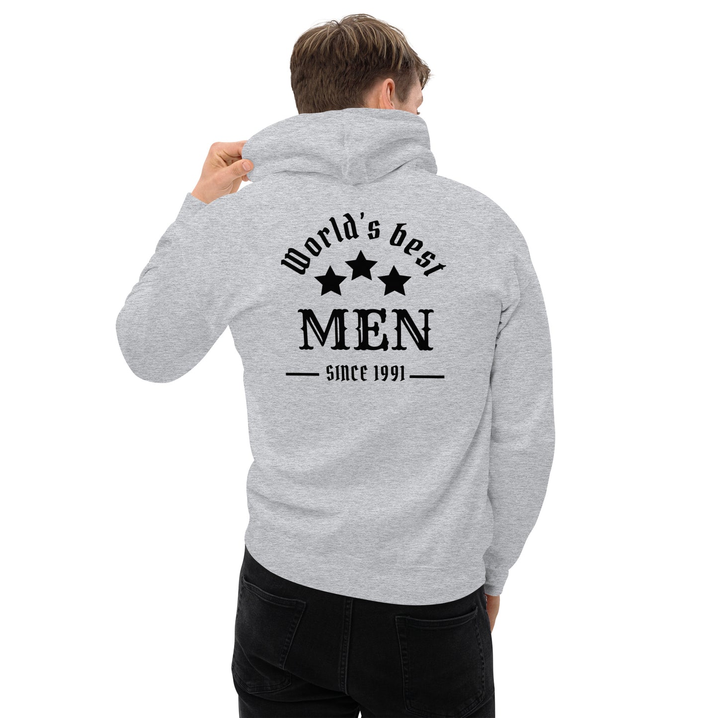 Sweat à capuche "World Best Men" #ngup