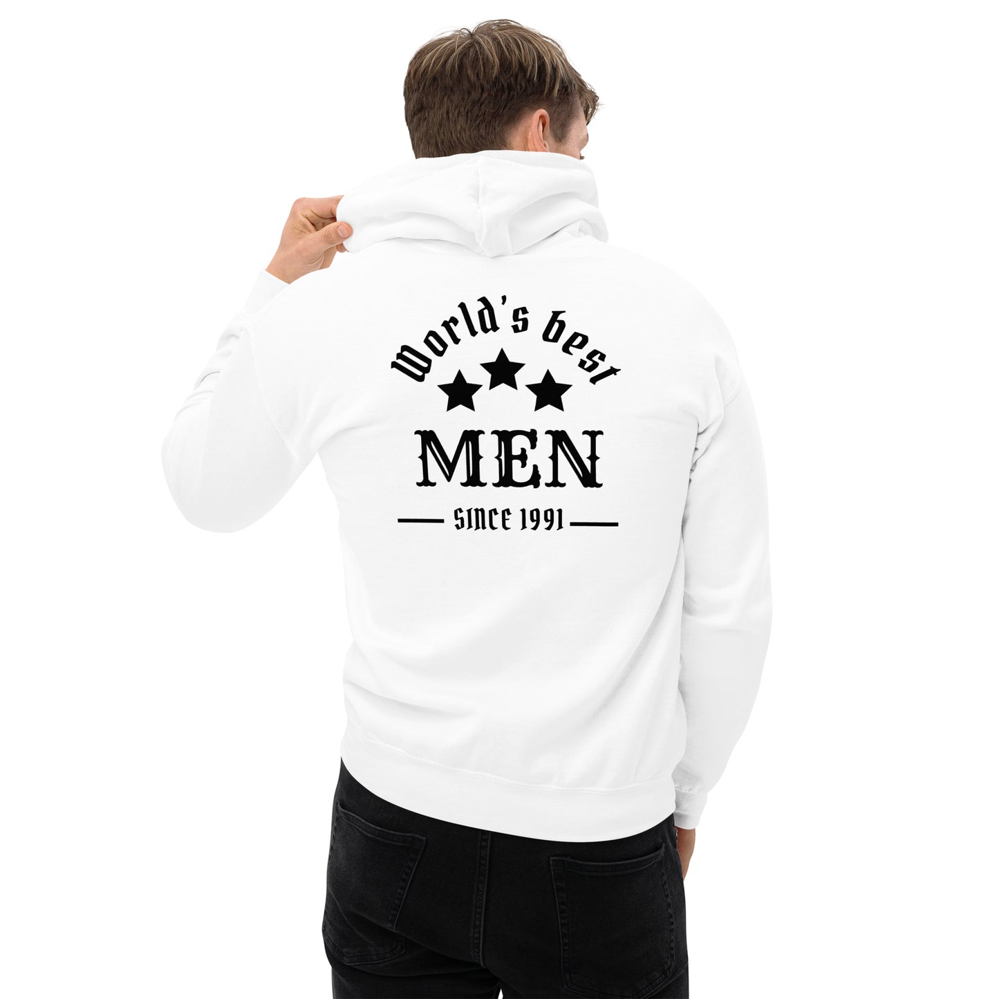 Sweat à capuche "World Best Men" #ngup